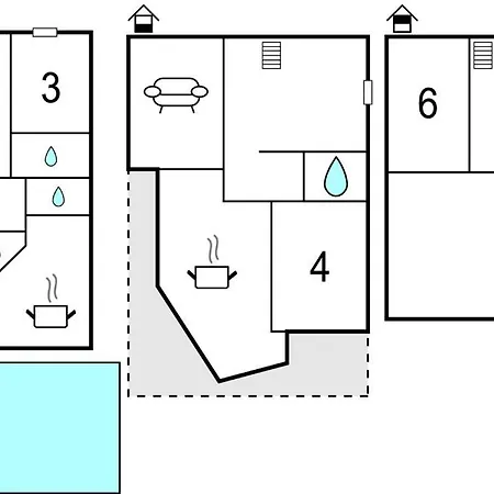 Six-bedroom In